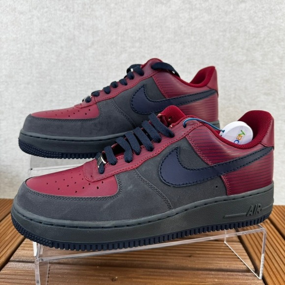 Nike Air Force 1 Low XXV Team Red Anthracite Mens Size 9 Sneakers 317295 662
